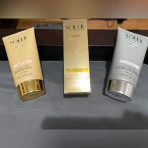 SOLEIL Moroccan Shampoo, Conditioner & Serum Gift Set